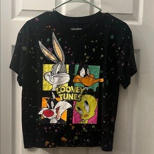 Warner Bros. Looney Tunes Black Kids T-Shirt